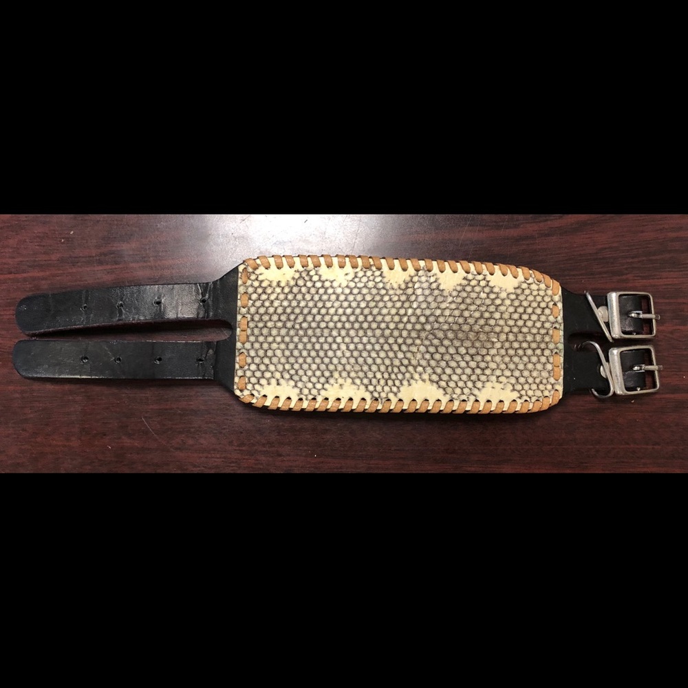 Leather bracelet
